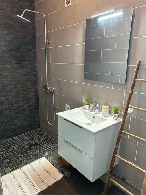 Appartement A 2 Pas De La Plage De Terre Sainte Luaran gambar